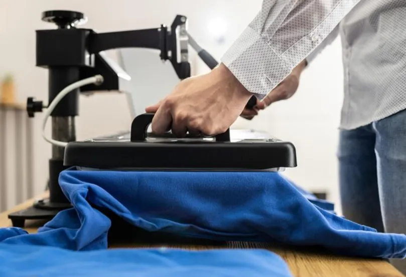 Heat pressing machines