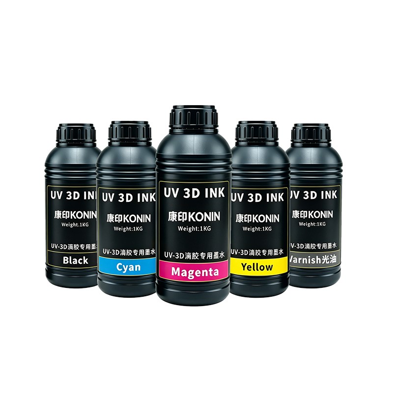 KONIN UV 3D Soft Epoxy Ink (CMYK+G)